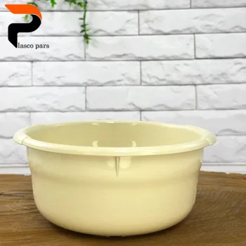 لگن گرد ترمه 2 گلد - Image 5