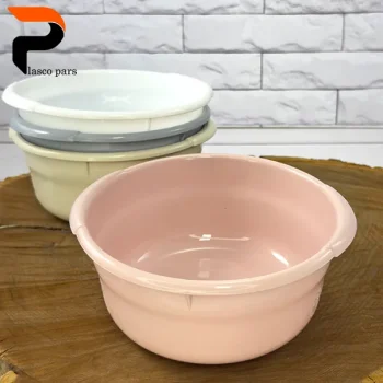 لگن گرد ترمه 2 گلد - Image 4