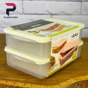 ست فریزری نسترن 2 عددی  لیمون - Image 3