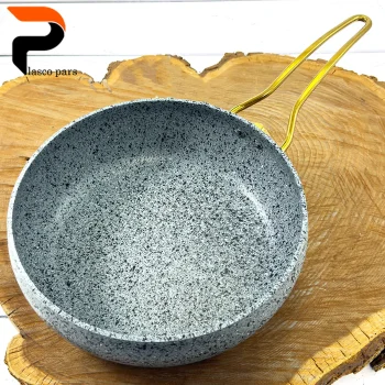 تابه 24 خمره ای تکدسته درب پیرکس طوسی هاناتک - Image 7