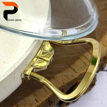 قابلمه 24 خمره ای درب پیرکس کرمی هاناتک - Image 2