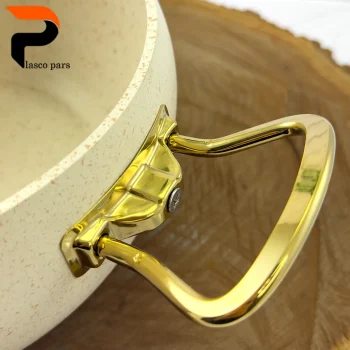 قابلمه 28 خمره ای درب پیرکس کرمی هاناتک - Image 4