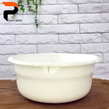 لگن گرد ترمه 1 گلد - Image 7