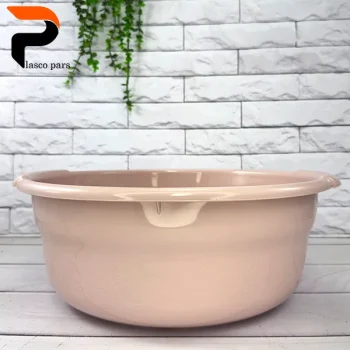 لگن گرد ترمه 3 گلد - Image 7