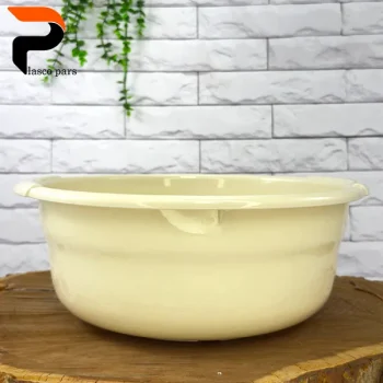 لگن گرد ترمه 3 گلد - Image 8