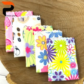 دستمال 5 عددی گلدار