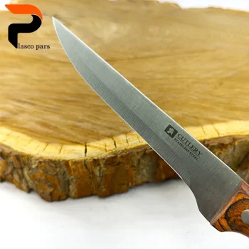 چاقو دسته چوبی کاتلری 15.5 - Image 3