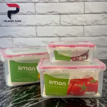 ست فریزری 6 پارچه مستطیل لیمون - Image 2