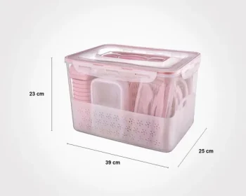 سرویس مسافرتی 85 پارچه 8نفره لیمون - Image 7