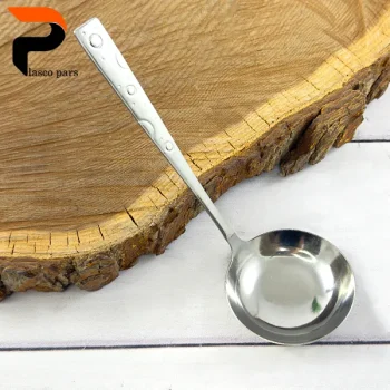 ملاقه کوچک توپی استیل