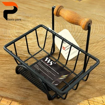 جا اسکاچی فلزی مشکی دسته چوبی WS-X12 - Image 2