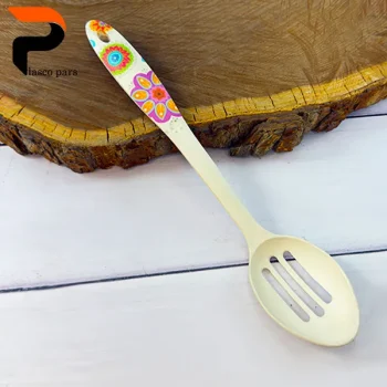 قاشق سوراخ دار بامبو  B-840