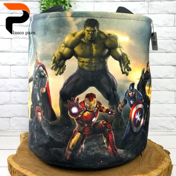 سبد لباس برزنتی چاپدار کودک ws - Image 9