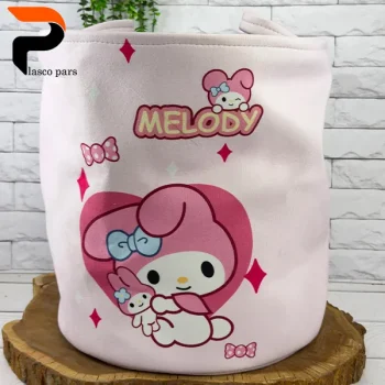 سبد لباس برزنتی چاپدار کودک ws - Image 11