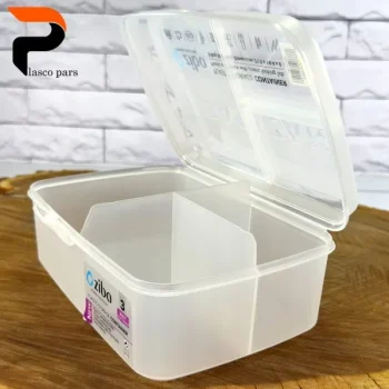 جعبه مقسم شفاف بورسا زیبا - Image 3