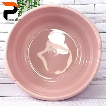 لگن گرد ترمه 1 گلد - Image 3