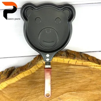 تابه پنکیک تفلون طرح عروسکی - Image 3