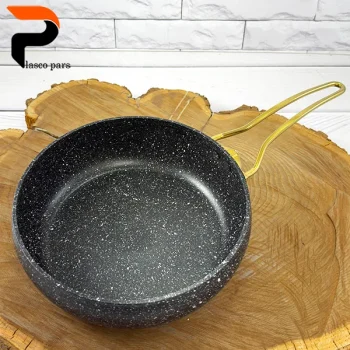 تابه 24 خمره ای تکدسته درب پیرکس مشکی هاناتک - Image 8