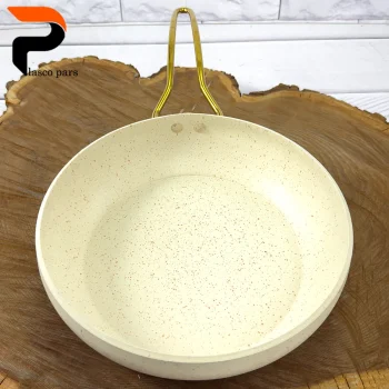 تابه 24 خمره ای تکدسته درب پیرکس کرمی هاناتک - Image 3