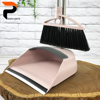 ست جاروب خاک انداز دسته استیل کلیر زیبا - Image 6