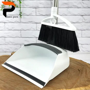 ست جاروب خاک انداز دسته استیل کلیر زیبا - Image 7