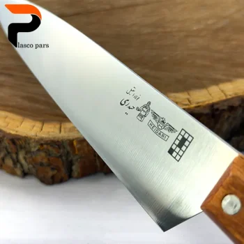 چاقو تیغه 22 سانت دسته چوبی حیدری - Image 4