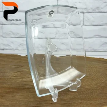 پیش دستی مربع شیشه ای 6عددی لیمون - Image 3