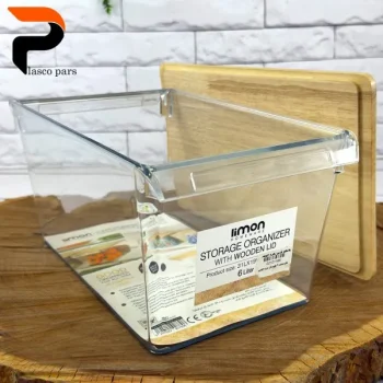 نظم دهنده 6 مقسم دار درب چوبی لیمون - Image 11