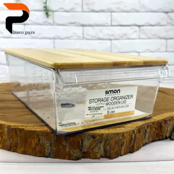 نظم دهنده 6 مقسم دار درب چوبی لیمون - Image 3