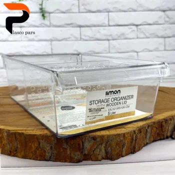 نظم دهنده 6 مقسم دار درب چوبی لیمون - Image 10