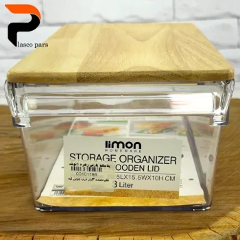 نظم دهنده 6 مقسم دار درب چوبی لیمون - Image 8