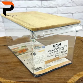 نظم دهنده 6 مقسم دار درب چوبی لیمون - Image 4