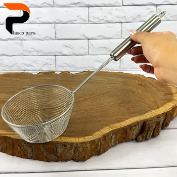 توری روغن گیر کاسه ای استیل 14 - Image 2