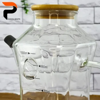 جاروغنی پیرکس 1000 درب بامبو - Image 5