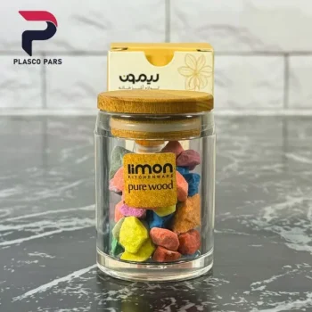 جازعفرانی اکرولیک درب چوبی لیمون - Image 2