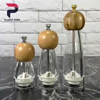 فلفل ساب اکرولیک هرمی درب چوبی متوسط - Image 4