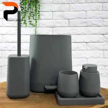 ست 5 پارچه مخملی کنتراست - Image 3