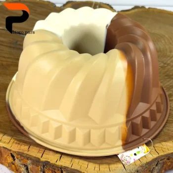 قالب کیک سیلیکونی شیفون دار