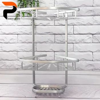 جاشامپویی کنج 2 طبقه سینی دار نقره ای