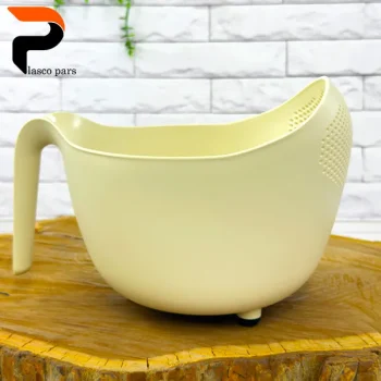 برنج شوی دسته دار کوچک لیمون - Image 4