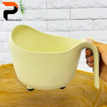 برنج شوی دسته دار کوچک لیمون - Image 7