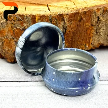 قوطی فلزی فانتزی گرد مینی - Image 7