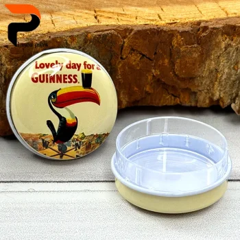 قوطی فلزی فانتزی گرد مینی - Image 4