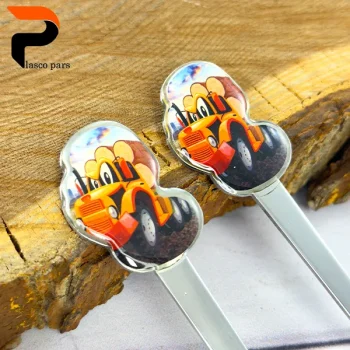 ست قاشق و چنگال استیل کودک یونیک - Image 2