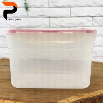 ظرف فریزری مستطیل 2.4 لیتری لیمون - Image 4