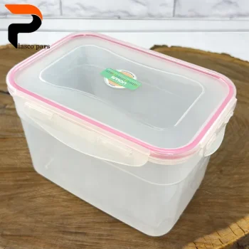 ظرف فریزری مستطیل 2.4 لیتری لیمون