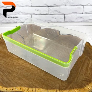 باکس مستطیل 5 لیتری با مخزن یخ دسته دار لیمون - Image 6