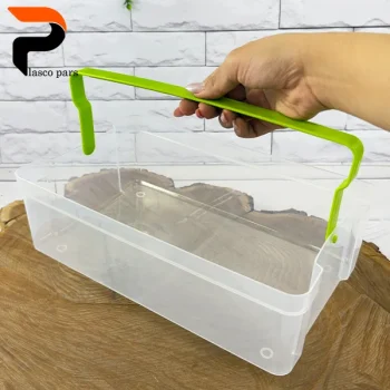 باکس مستطیل 5 لیتری با مخزن یخ دسته دار لیمون - Image 7