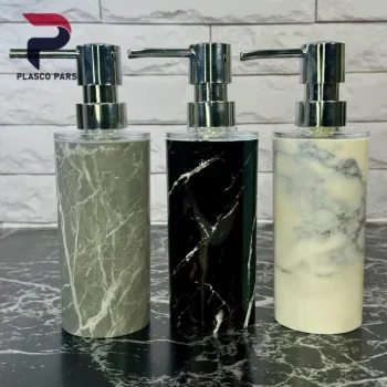 جا مایع استوانه بلند ماربل لیمون - Image 4