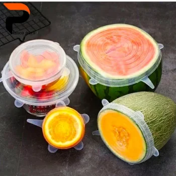 درپوش سیلیکونی کشسان 6 عددی - Image 2